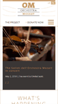 Mobile Screenshot of orchestramozart.com